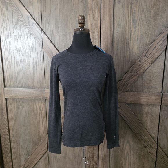 Smartwool Sweaters - NWT Smartwool Charcoal Merino Baselayer